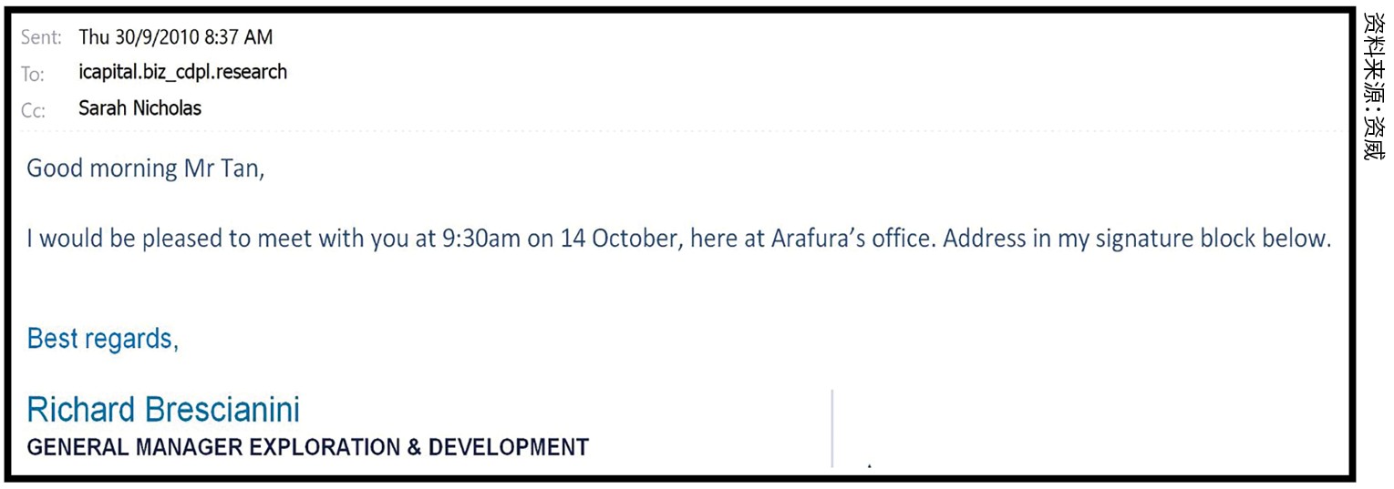Arafura Rare Earths Limited meeting